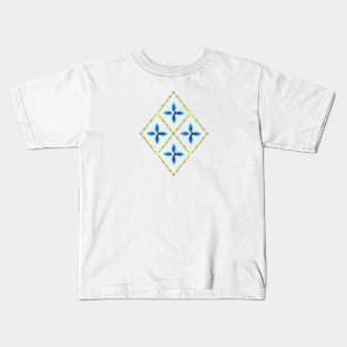 Elizabethan Folkloric Lattice Kids T-Shirt